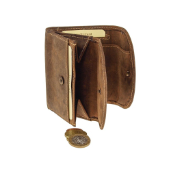 Greenburry Leder Mini-Geldbörse 1798-25