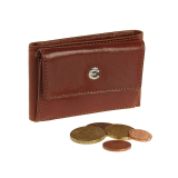 Esquire Toscana Minigeldbörse 0005-48 Braun, Taschenbörse