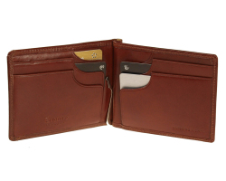 Esquire Toscana Dollarclip 2565-48 Braun, Klammerbörse