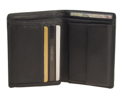 kleines Portemonnaie Esquire Logo Cardsafe Schwarz