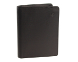 kleiner Geldbeutel Esquire Logo Cardsafe Schwarz