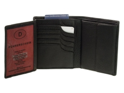 Esquire Deer, Geldbeutel aus Hirschleder 0485-09 Schwarz....