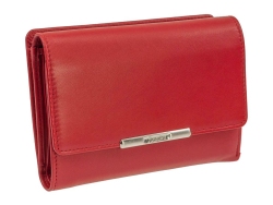 Esquire, Damen Portemonnaie HELENA 1268-50 Rot RFID Schutz