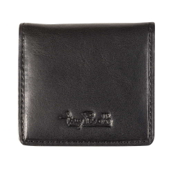 Coin Wallet, TONY PEROTTI Vegetale Kleingeldbörse TE/KG/351 Schwarz