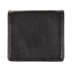 Coin Wallet, TONY PEROTTI Vegetale Kleingeldbörse TE/KG/351 Schwarz