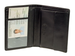 Esquire Geldbörse Compact 0462-38 Schwarz, Portemonnaie