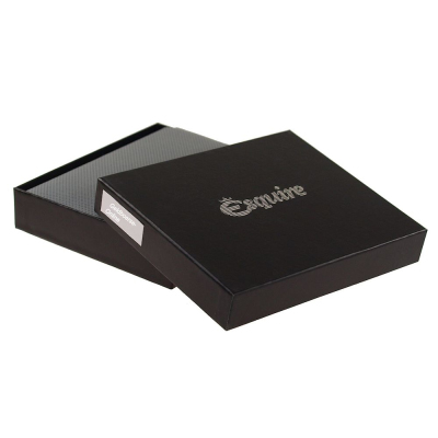 kleine Esquire Geldbörse Serie Compact 2233-38 Schwarz