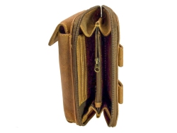 Greenburry Vintage Gürteltasche mit Handyfach Leder...