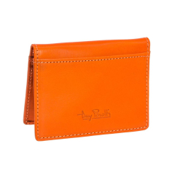 Kreditkartenetui mit RFID Schutz, TONY PEROTTI Green Vegetale TE/CC/1034 Orange