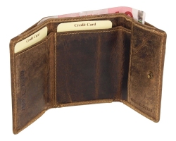 Greenburry Leder Mini-Geldbörse 1793-25