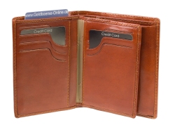 Esquire Toscana Geldbörse 0469-48 Braun,...