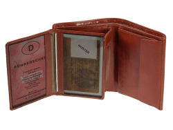 Esquire Toscana Geldbörse 0484-48 Braun Portemonnaie...