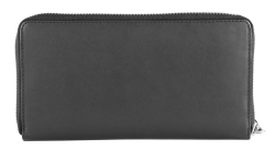 HEAD Glide große Damengeldbörse Geldbeutel Leder Black Ladieswallet