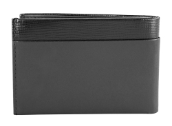 HEAD Glide kleine Scheintasche Mini Geldbörse Portemonnaie Leder Schwarz Wallet