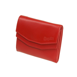 Esquire New Silk kleine Damenbörse Rot Portemonnaie...