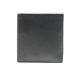 Minigeldbörse Esquire New Silk Schwarz kleiner Geldbeutel Leder Portemonnaie