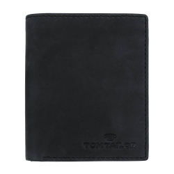 Leder Geldbörse Tom Tailor Serie Ron Schwarz...
