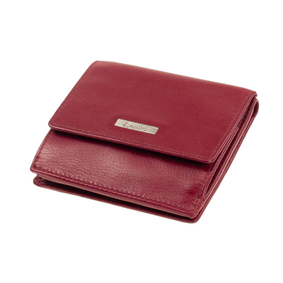 Wiener Schachtel Esquire Comfort 0038-28 Rot Leder Easy Handling Portemonnaie