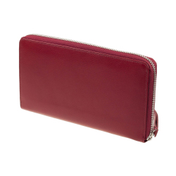 große Damengeldbörse Esquire Comfort 1964-28 Rot Leder Knipsbörse Wallet