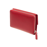 Damen Geldbörse mit doppeltem Münzfach Maitre belg Dagrete Rot RFID Portemonnaie