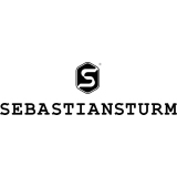 Sebastian Sturm kleine Geldbörse Pascal Holz Mini schwarz glatt / Räuchereiche