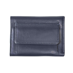 Slim Wallet Mini Geldbörse Münzfach Tony Perotti Vegetale RFID Navy Blue / Blau