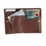 Slim Wallet Minigeldbörse ohne Münzfach Tony Perotti Vegetale RFID versch Farben