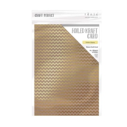 Tonic Studios Craft Perfect, Foiled Card, A4, 5x 280g,...