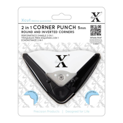 Xcut Corner Punch von docrafts, Eckenstanzer 2 in1 mit...
