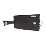 Schlüsselglocke Schlüsseletui Bodenschatz Kings Nappa 8-661-001 Schwarz Leder
