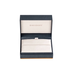 Davidoff Manschettenknöpfe 22886 Paris Messing Platiert Rhodium Cufflinks