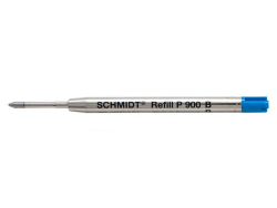 Schmidt Kugelschreibermine P900 G2 Großraummine für Kuli Blau, Stärke M