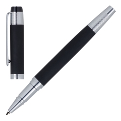 Tintenroller Cerruti 1881 Thames Black NSQ0135A Rollerball Schreibgerät