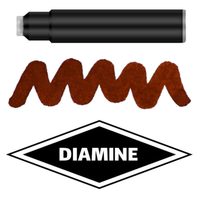 Diamine Standard Patrone Füller Füllfederhalter 4001 Tinte DIA552 Ancient Copper