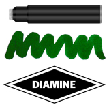 Diamine Standard Patronen Füller Füllfederhalter 4001 Tinte DIA560 Emerald