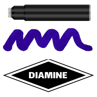 Diamine Standard Patronen Füller Füllfederhalter 4001 Tinte DIA559 Sapphire Blue