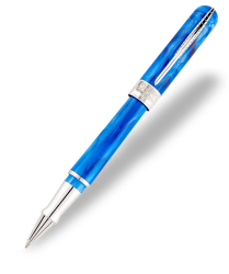 Pineider Avatar RB Tintenroller Neptune Blue Rollerball GlueLess UltraResin