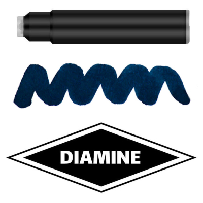 Diamine Standard Patronen Füller Füllfederhalter 4001 Tinte DIA305 Oxford Blue
