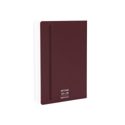 Pininfarina Stone Paper Notizbuch Soft-Touch-Cover 14*21cm Rot dotted