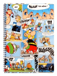 Asterix Spiralbuch DIN A5 Clairefontaine 60 Blatt liniert verschiedene Motive