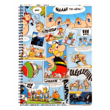 Asterix Spiralbuch DIN A5 Clairefontaine 60 Blatt liniert...
