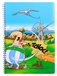 Asterix DIN A4 Spiralbuch Clairefontaine 50 Blatt liniert...