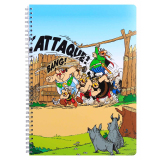 Asterix DIN A4 Spiralbuch Clairefontaine 50 Blatt liniert...