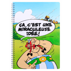 Asterix DIN A4 Spiralbuch Clairefontaine liniert, Ca, C´est une Miraculeuse Idee