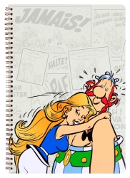 Asterix Spiralbuch DIN A4 Clairefontaine 50 Blatt liniert...