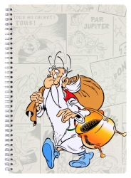 Asterix Spiralbuch DIN A4 Clairefontaine 50 Blatt liniert verschiedene Motive