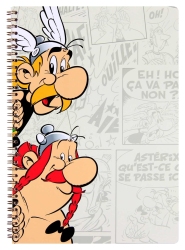 Asterix Spiralbuch DIN A4 Clairefontaine 50 Blatt liniert verschiedene Motive