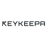 Keykeepa Schlüsselorganizer Leder Loop Phantom Black für 7 Schlüssel Schwarz