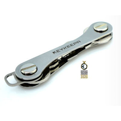 Keykeepa Schlüsselorganizer aus Metall - Classic Black, Beltimore, Hersteller