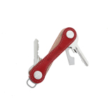 Keykeepa Schlüsselorganizer Nubuk Red Leder  für 12 Schlüssel Rot Schlüsseletui